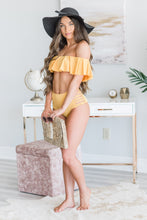 Load image into Gallery viewer, Cherish The Sun Mustard Yellow Bikini Bottoms
