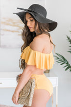 Load image into Gallery viewer, Cherish The Sun Mustard Yellow Bikini Bottoms
