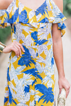 Load image into Gallery viewer, Listen To The Waves Maxi Dress, Mustard
