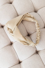 Load image into Gallery viewer, More Than Love Brown Plaid Headband
