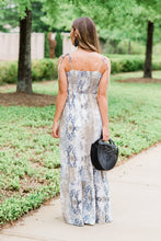 Load image into Gallery viewer, Never Underestimated Maxi Dress, Cream-Navy
