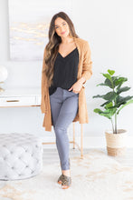 Load image into Gallery viewer, Tell Somebody Light Brown Popcorn Cardigan
